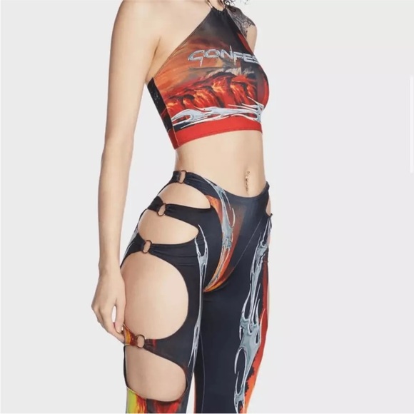 Dolls Kill Confession Speed Racer pants - Picture 4 of 13